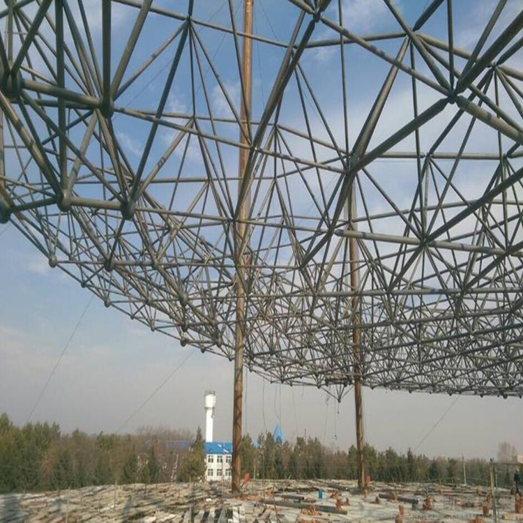 河源球形网架钢结构施工方案